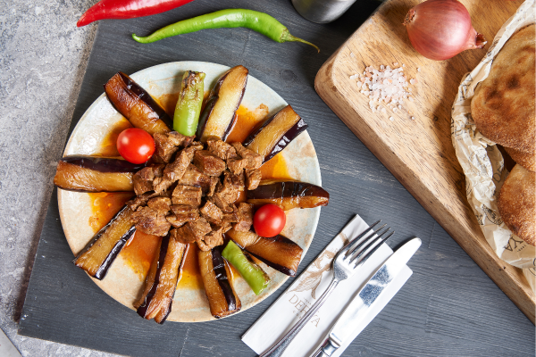 Dana Patlican Kebabı